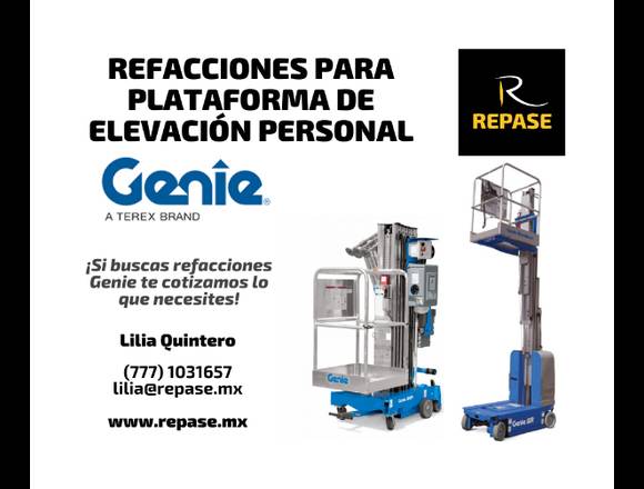 REFACCIONES PARA PLATAFORMAS DE ELEVACIÓN GENIE en Azcapotzalco (Municipio)