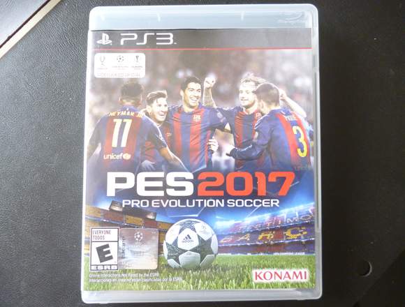 PES17 PS3 (Como Nuevo)