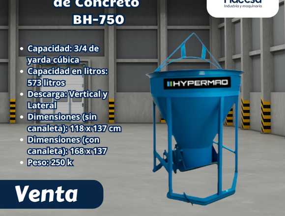 venta Bacha de Concreto BH-750 HYPERMAQ en Oaxaca de Juárez (Municipio)