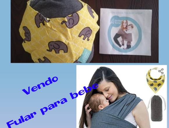 Portabebés de tela. (Fular)