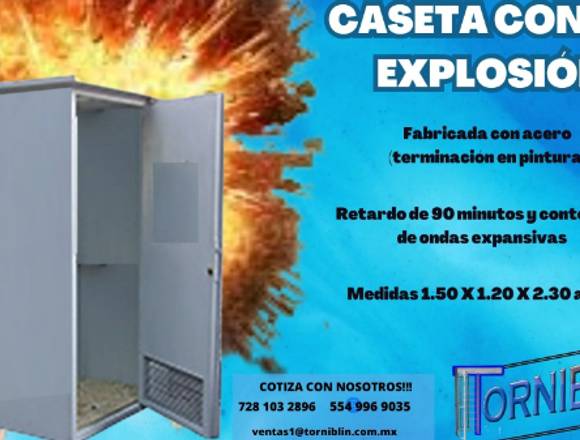 CASETA CONTRA EXPLOSIÓN en Azcapotzalco (Municipio)