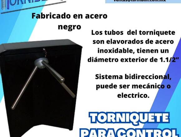 TORNIQUETE PARA CONTROL DE ACCESO en Azcapotzalco (Municipio)