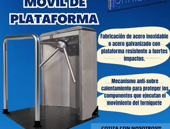 TORNIQUETE MÓVIL DE PLATAFORMA en Azcapotzalco (Municipio)