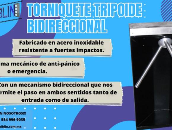 TORNIQUETE TRIPOIDE BIDIRECCIONAL en Azcapotzalco (Municipio)