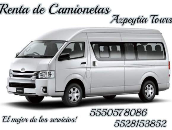 renta camionetas de turismo con nosotros en Venustiano Carranza (Municipio)