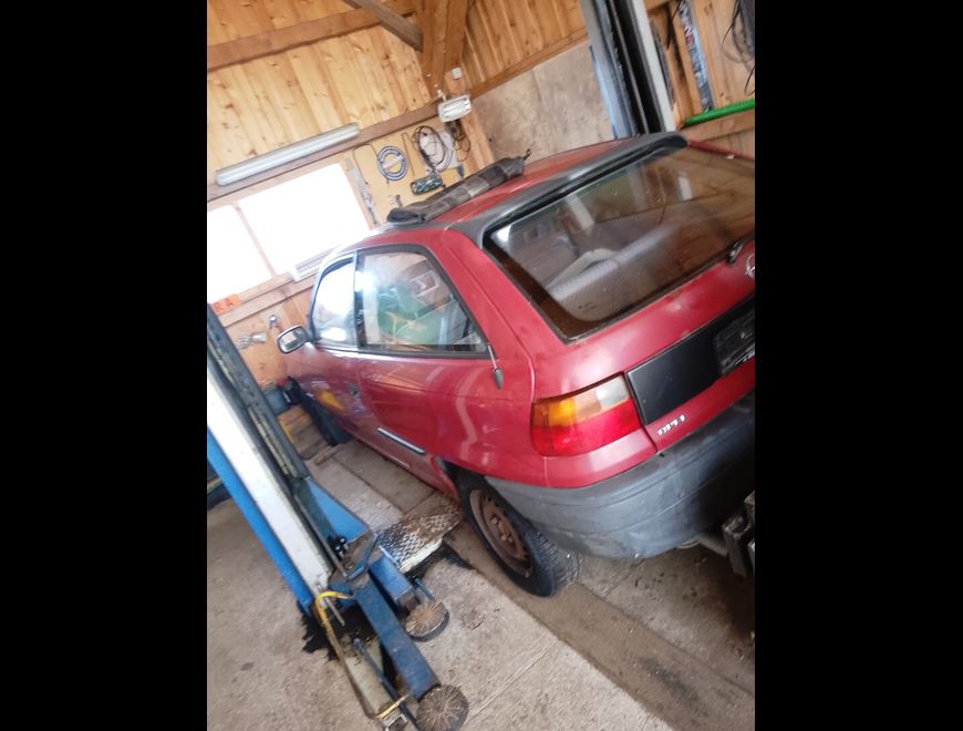 Opel Astra F CC 1.4l 60PS BJ95 Schlachtfest