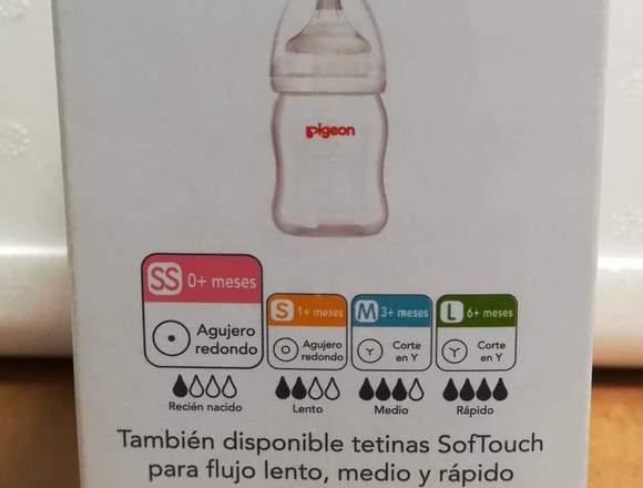 BIBERÓN SOFTOUCH PARA RECIÉN NACIDO