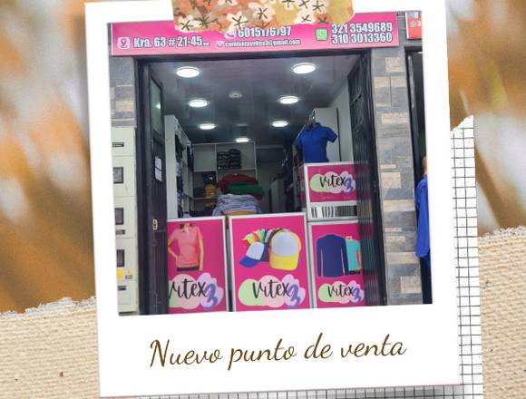 VITEX 3 CAMISETAS PARA TU NEGOCIO. en Bogotá, D.C. (Municipio)