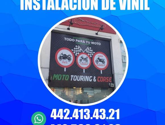 IMPRESION E INSTALACION DE VINIL EN LOCAL en Corregidora (Municipio)
