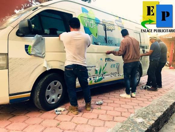 IMPRESIÓN E INSTALACIÓN DE VINIL EN VEHICULO en Corregidora (Municipio)