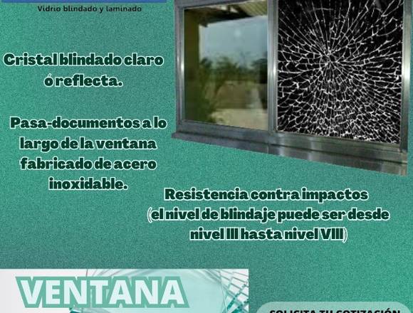 VENTANA BLINDADA en Azcapotzalco (Municipio)
