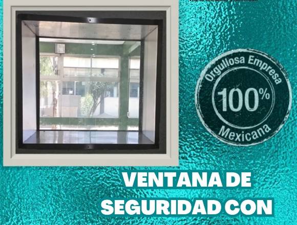 VENTANA DE SEGURIDAD CON SISTEMA ESCLUSA
