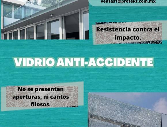 VIDRIO ANTI-ACCIDENTE en Azcapotzalco (Municipio)