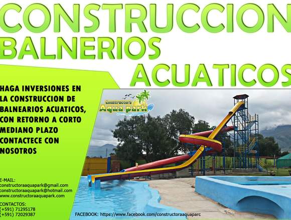 CONSTRUCCION DE PARQUES ACUATICOS en Esmeraldas (Cantón)