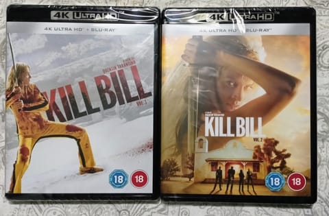 Kill Bill vol. 1 y 2 (4K-UHD y bluray)