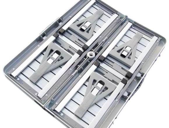 Mesa aluminio con bancos en Ojuelos de Jalisco (Municipio)