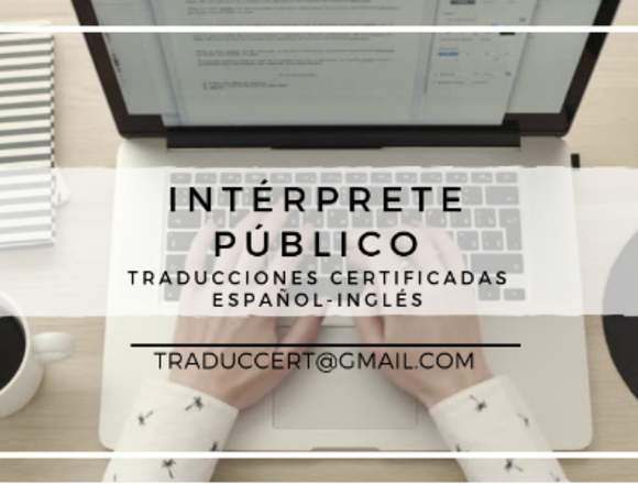 Intérprete Público Ing-Esp/Traducción Certificada en Miranda (Municipio)