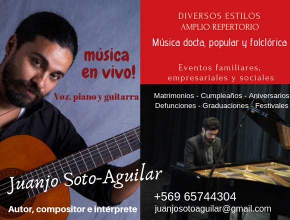 MUSICA EN VIVO A DOMICILIO en Santiago (Comuna)