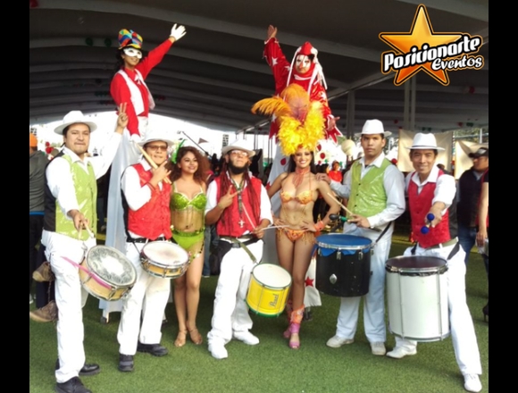 Zanqueros, Batucada: Activaciones, Eventos CDMX