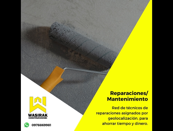 Reparaciones y Mantenimiento de hogares u oficinas en Cuenca (Cantón)