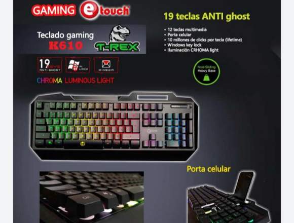 COMBO GAMER AUDIFONOS+MOUSE + TECLADO en San Salvador (Municipio)