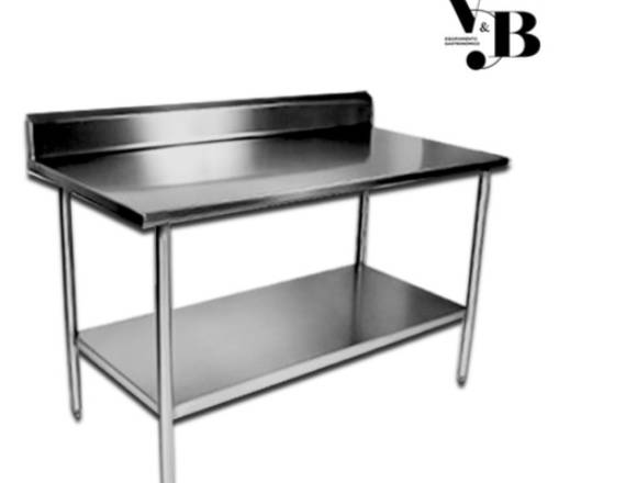 MESA DE TRABAJO DE 01 NIVEL INFERIOR EN ACERO INOX en Los Olivos (Lima 39) (Distrito)