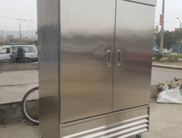 REFRIGERADOR DE 02 PUERTAS EN ACERO INOXIDABLE en Los Olivos (Lima 39) (Distrito)