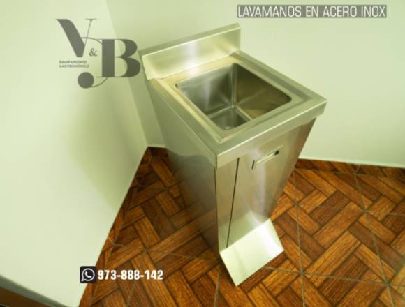 LAVAMANOS EN ACERO INOXIDABLE en Los Olivos (Lima 39) (Distrito)