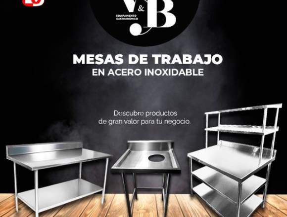 MESAS DE ACERO INOXIDABLE en San Borja (Lima 41) (Distrito)