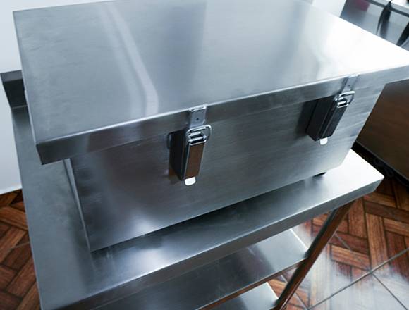 Trampa de grasa para negocios en acero inox en Los Olivos (Lima 39) (Distrito)
