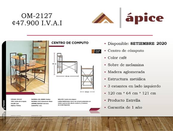ESCRITORIO PARA TELETRABAJO CON ESTANTES en Alajuela (Cantón)