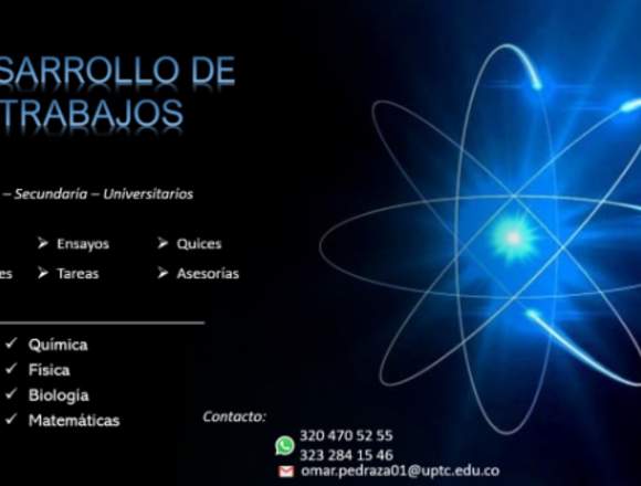 Quimico Universidad UPTC en Paipa (Municipio)