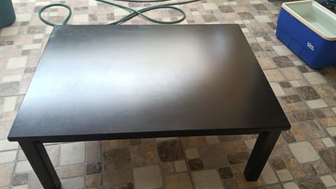 Mesa de centro seminueva 80 x 107 cm