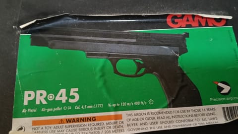 Gamo PR45 calibre 4.5 con pistón hidráulico