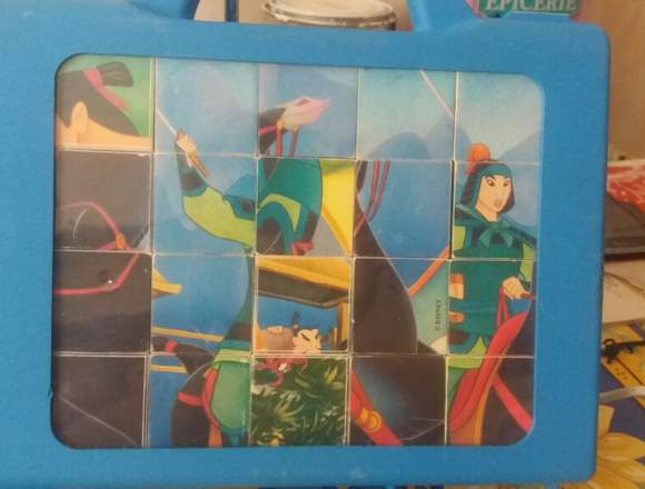 Maletin 20 CUBOS DE MULAN PARA FORMAR IMÁGENES en Alicante/Alacant (Municipio)