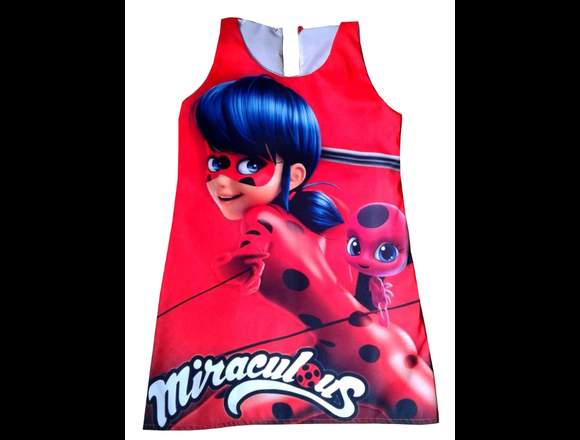 Vestido Casual para Niñas LadyBug Miraculous en La Calera (Municipio)