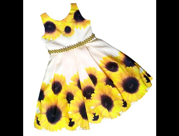 Vestido Girasoles Amarillo en Villavicencio (Municipio)