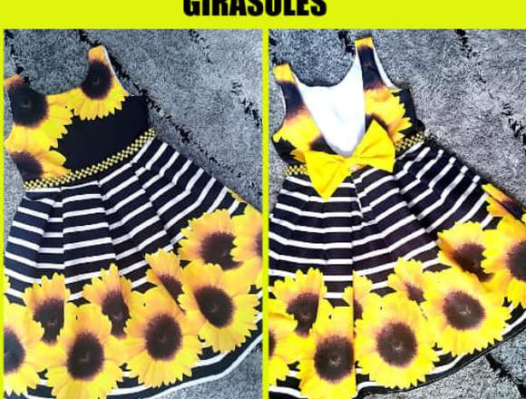 Vestido Girasoles Negro en Villavicencio (Municipio)