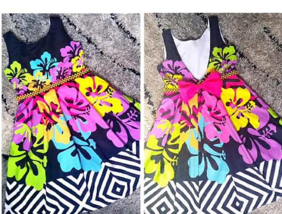 Vestido Floral Negro en Villavicencio (Municipio)