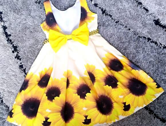 Vestido Girasoles Amarillo en Villavicencio (Municipio)