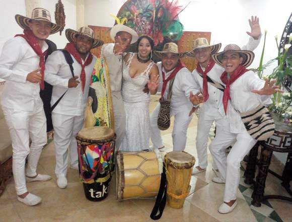 Grupo de millo o papayera hora loca en Campo de la Cruz (Municipio)