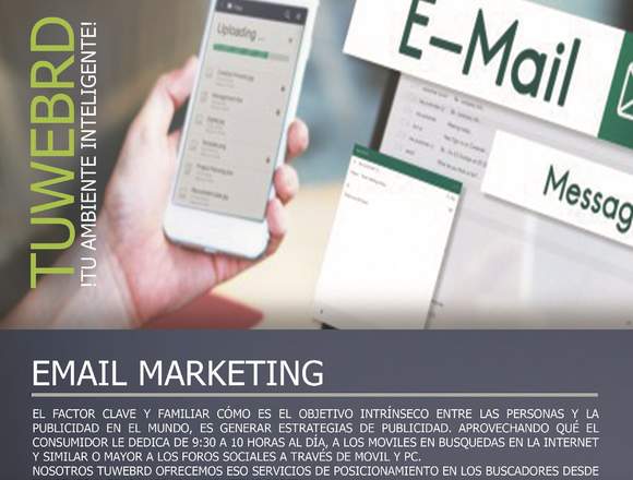 Email Marketing - TuWebRD en Santo Domingo Norte (Municipio)