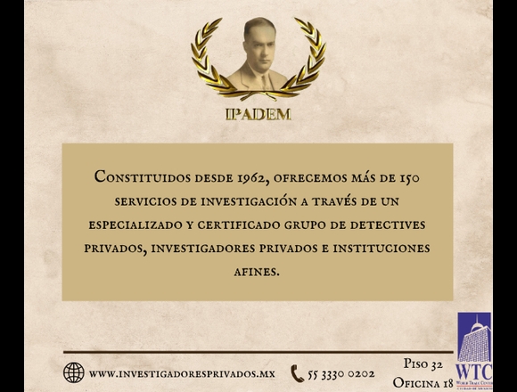 Agencia de detectives e investigadores privados