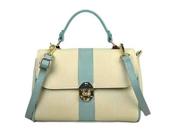 Bolso de Mano en Piel Italiana