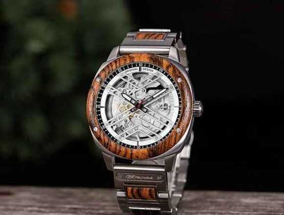 Reloj Crosstime - Madera de cebra