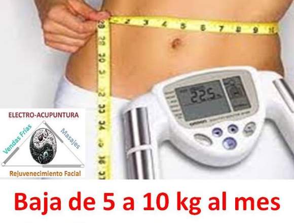 baja de 5 a 10 kg al mes y de 1 a 3 tallas en Gustavo A. Madero (Municipio)