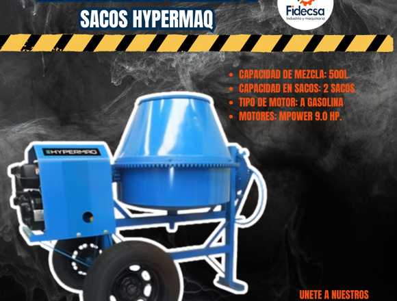 Revolvedora 2 Sacos Hypermaq para Concreto en Mazatlán (Municipio)