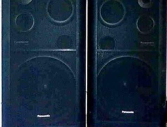 Bocinas Marca Panasonic con Sonido Potente