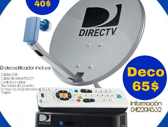 Decodificadores DirecTV en Libertador (Municipio)