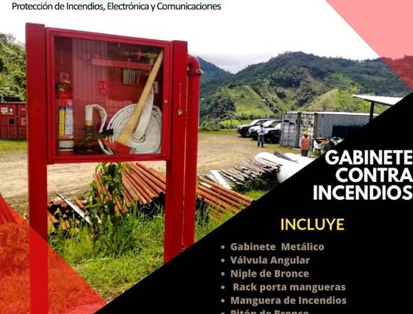 Gabinete contra incendio completo en Santo Domingo (Cantón)
